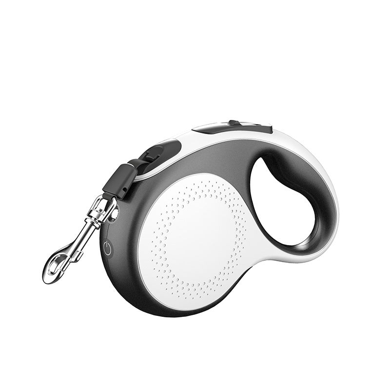 Laisse rétractable pour animaux avec lumière intégrée 5 mètres